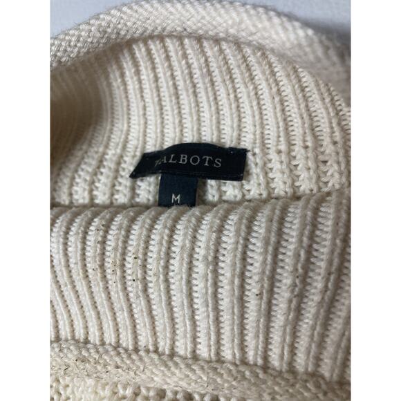 Talbots Women’s Size Medium Machine Knit Sweater With Stripes - Picture 4 of 6